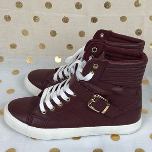 JustFab High Top Sneakers 9